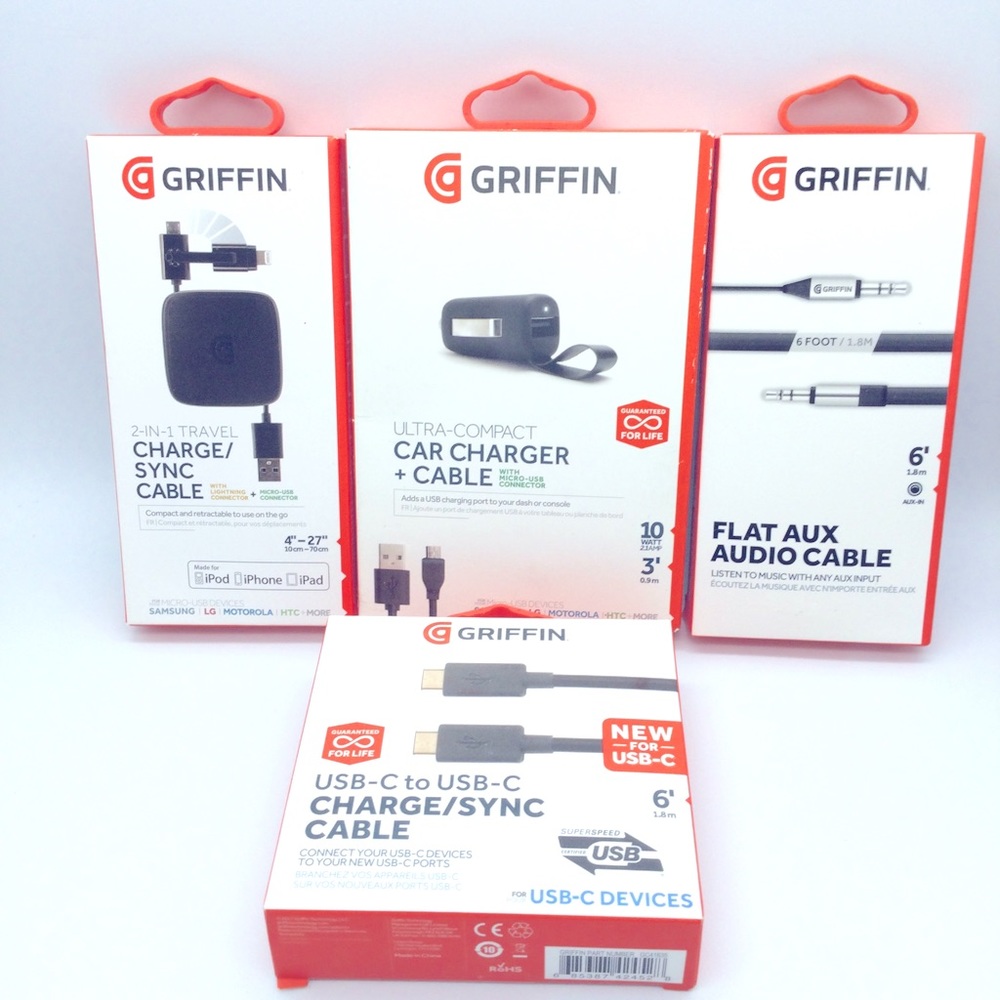 Griffin car charger bundle . New